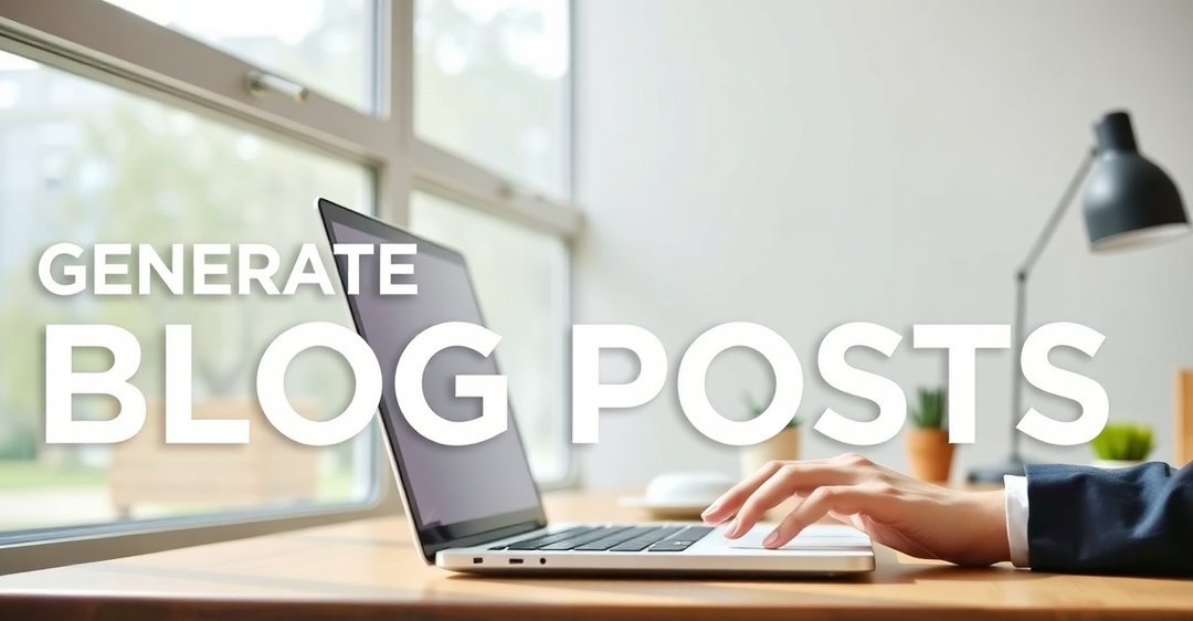 generate blog posts