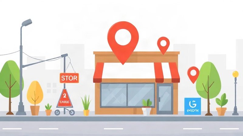 Small business SEO illustration: Local search optimization tips for growth.