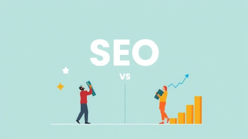 SEO vs. marketing channels illustration: SEO drives business growth.